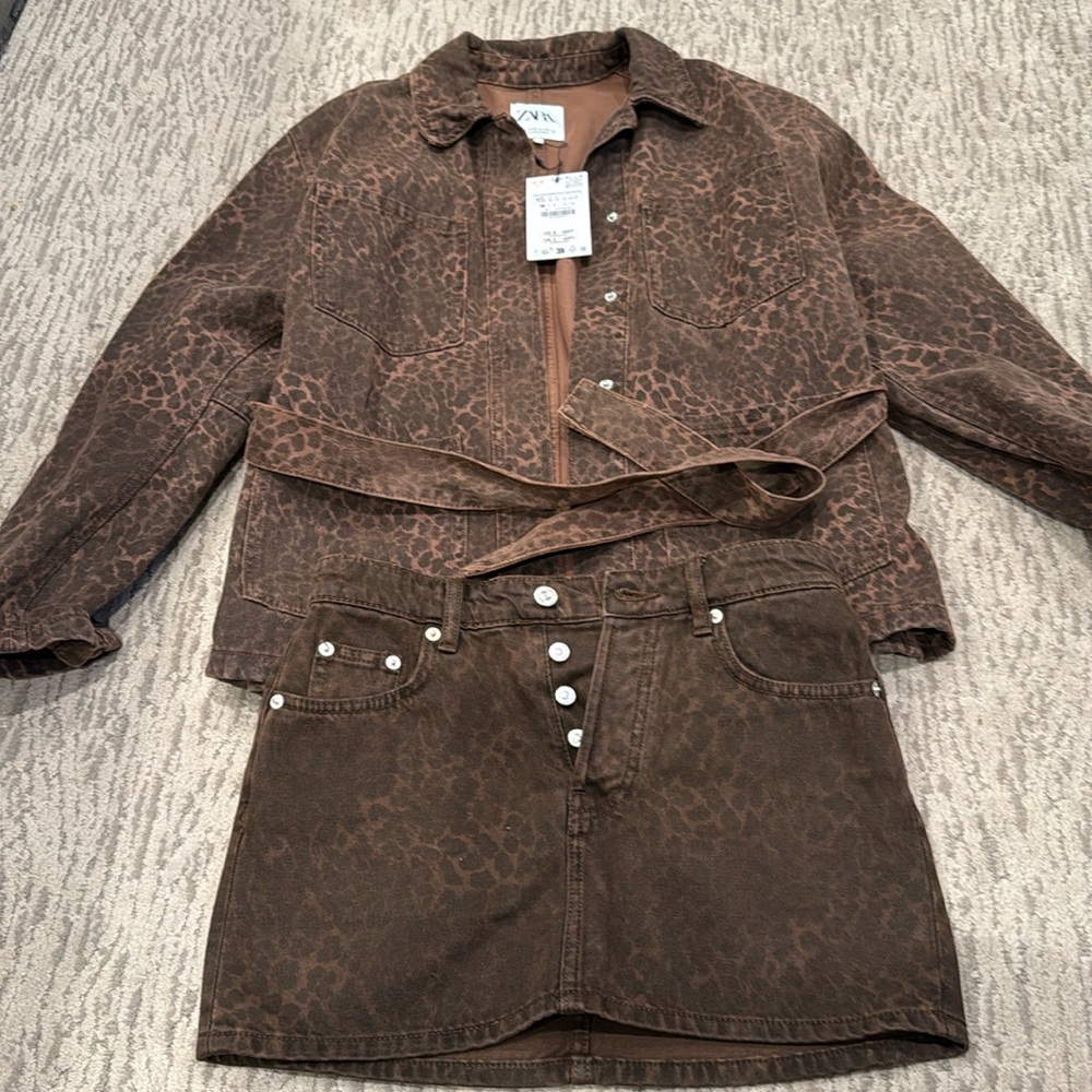 Zara set xs never worn size